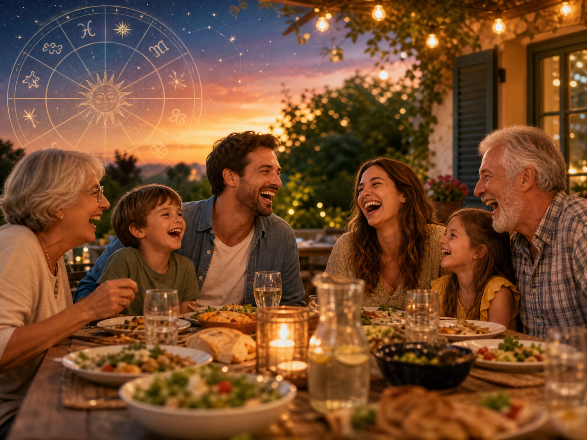 Horoscopul zilei de mâine, 16 august 2026. Duminică, un râs copios la masă îți aduce familia mai aproape
