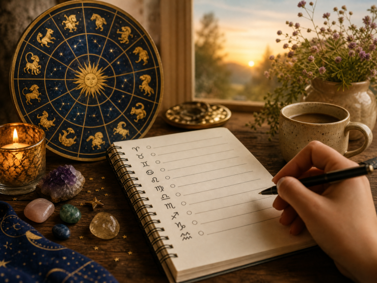 Horoscopul zilei de mâine, 16 august 2026. Duminică, o listă scrisă de mână îți pune ordine în săptămâna care vine