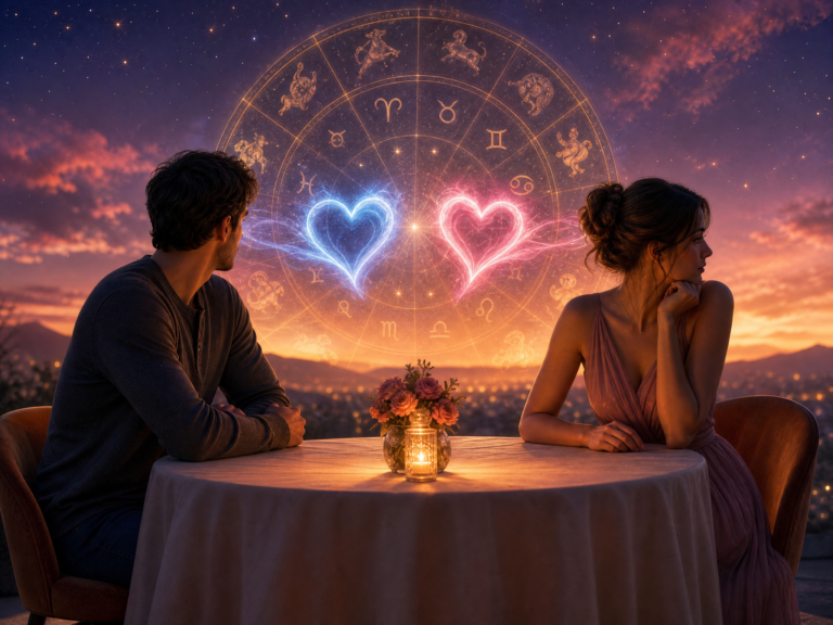 Horoscopul zilei de mâine, 8 septembrie 2026. Două inimi care se evitau ajung marți la aceeași masă!