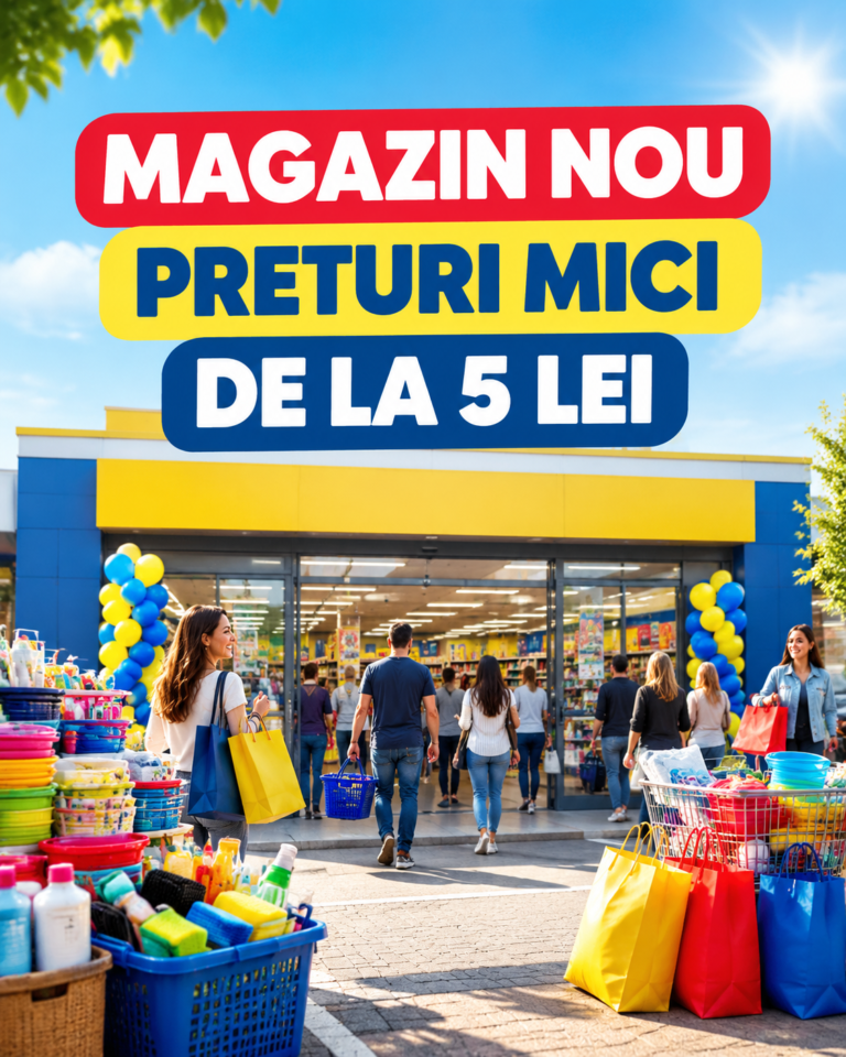 Magazin cu prețuri de la 5 lei! Action deschide un nou magazin la Fălticeni, pe 24 septembrie