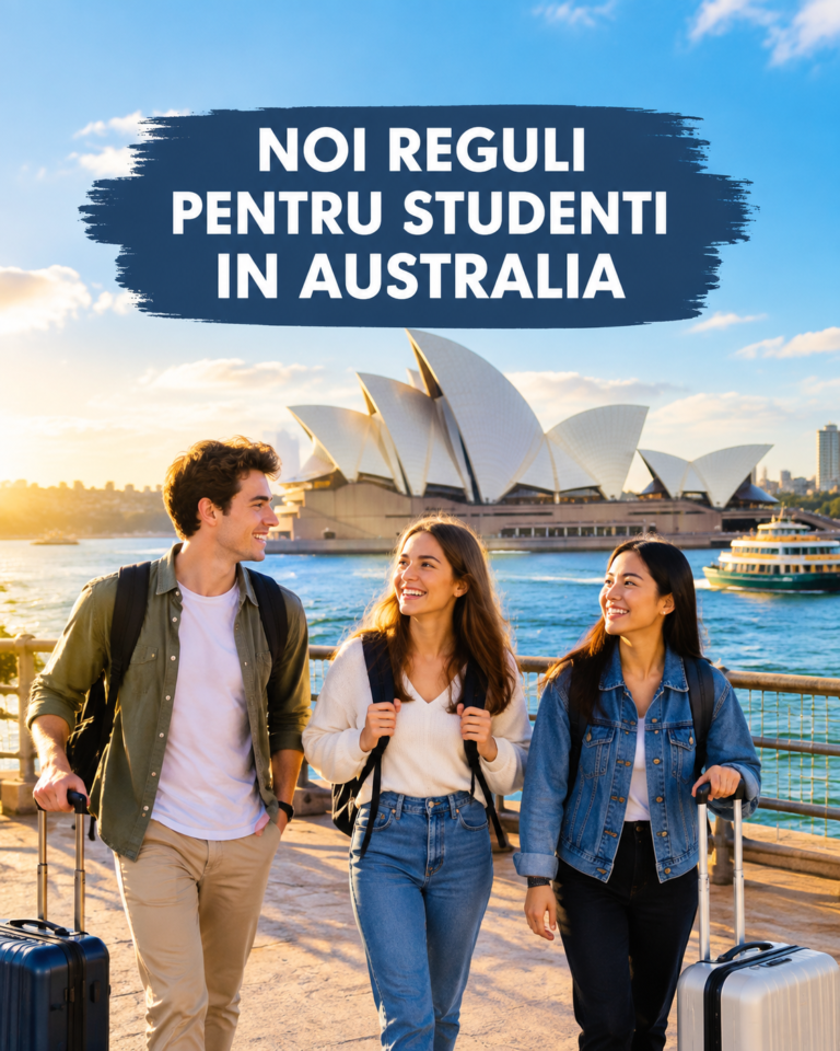 Australia înăsprește regulile pentru studenții străini. Vize mai puține, controale mai dure și loterie pentru cei care vor să rămână