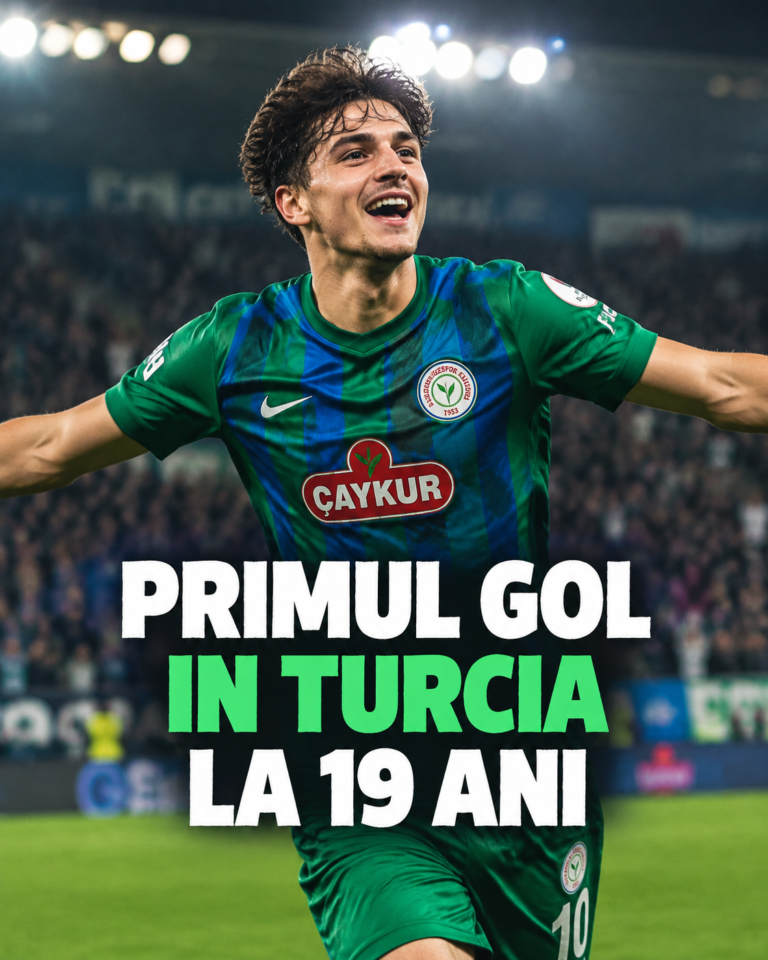 Primul gol în Turcia pentru Iustin Doicaru! Românul de 19 ani a marcat pentru Rizespor, iar turcii îl numesc „Noul Hagi”