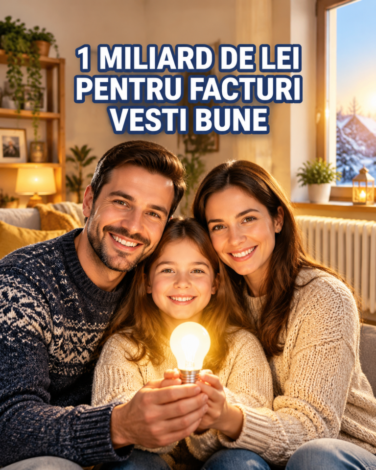 Vești bune pentru milioane de români! Statul bagă peste 1 miliard de lei în plata facturilor la energie