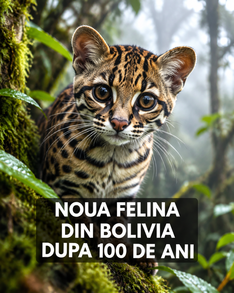 Leopardus tilcayo, noua felină sălbatică descoperită în Bolivia