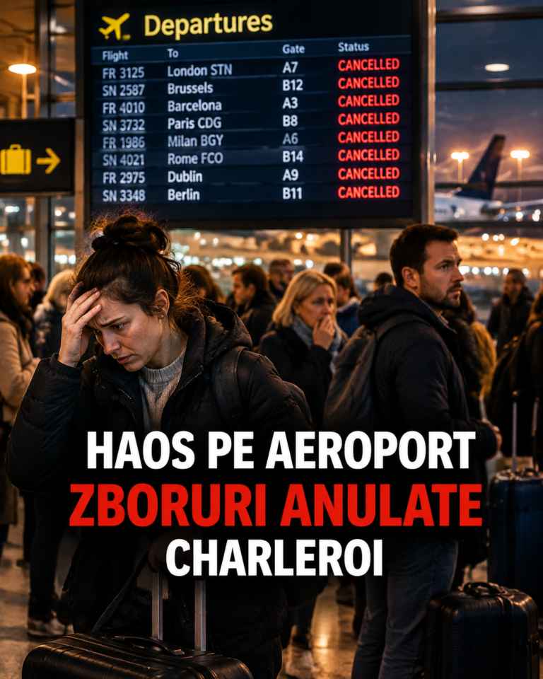 Haos pe aeroportul pe care aterizează cei mai mulți români din Belgia. Zeci de zboruri anulate, grevă până pe 10 octombrie