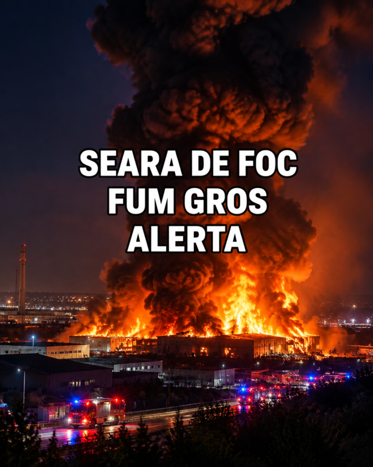 Alertă în Mehedinți! Incendiu uriaș la Drobeta-Turnu Severin, cu mesaj RO-Alert pentru populație