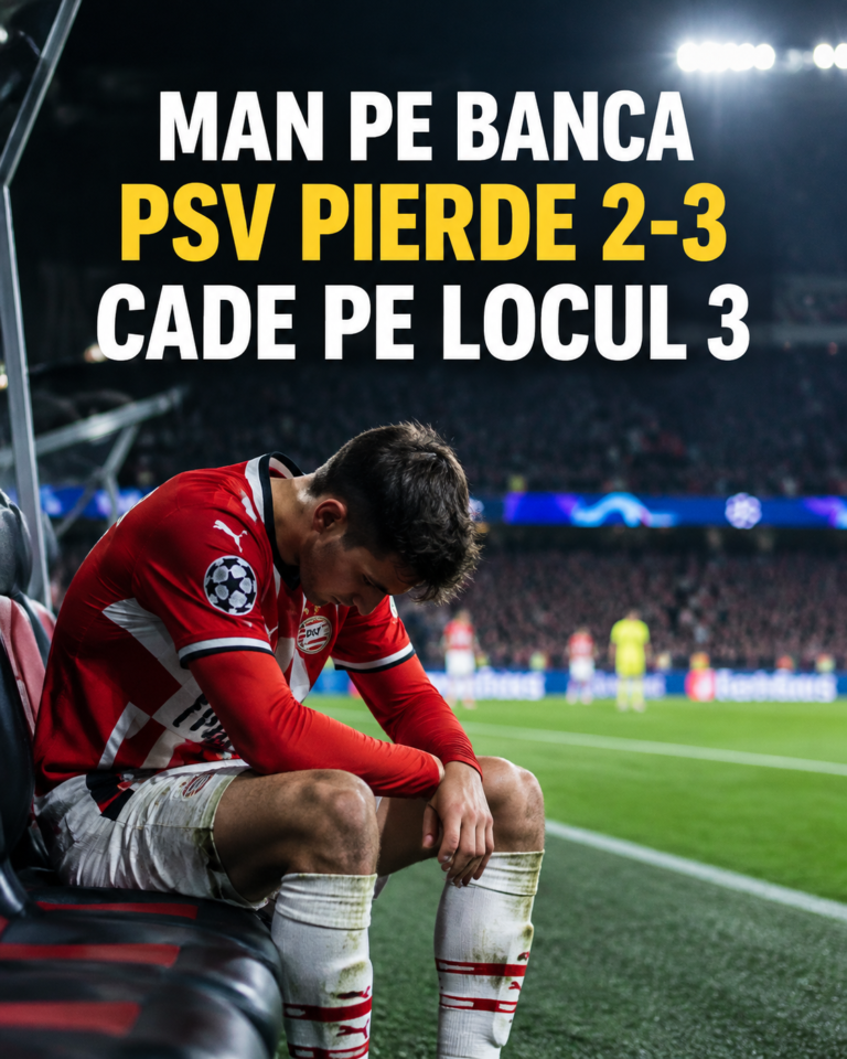 Dennis Man, uitat din nou pe bancă! PSV a pierdut cu Twente, scor 2-3, și a căzut pe locul 3