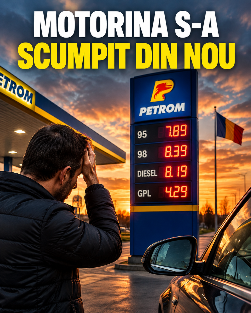 Pompă de benzină la apus, preț motorină în creștere, septembrie 2026