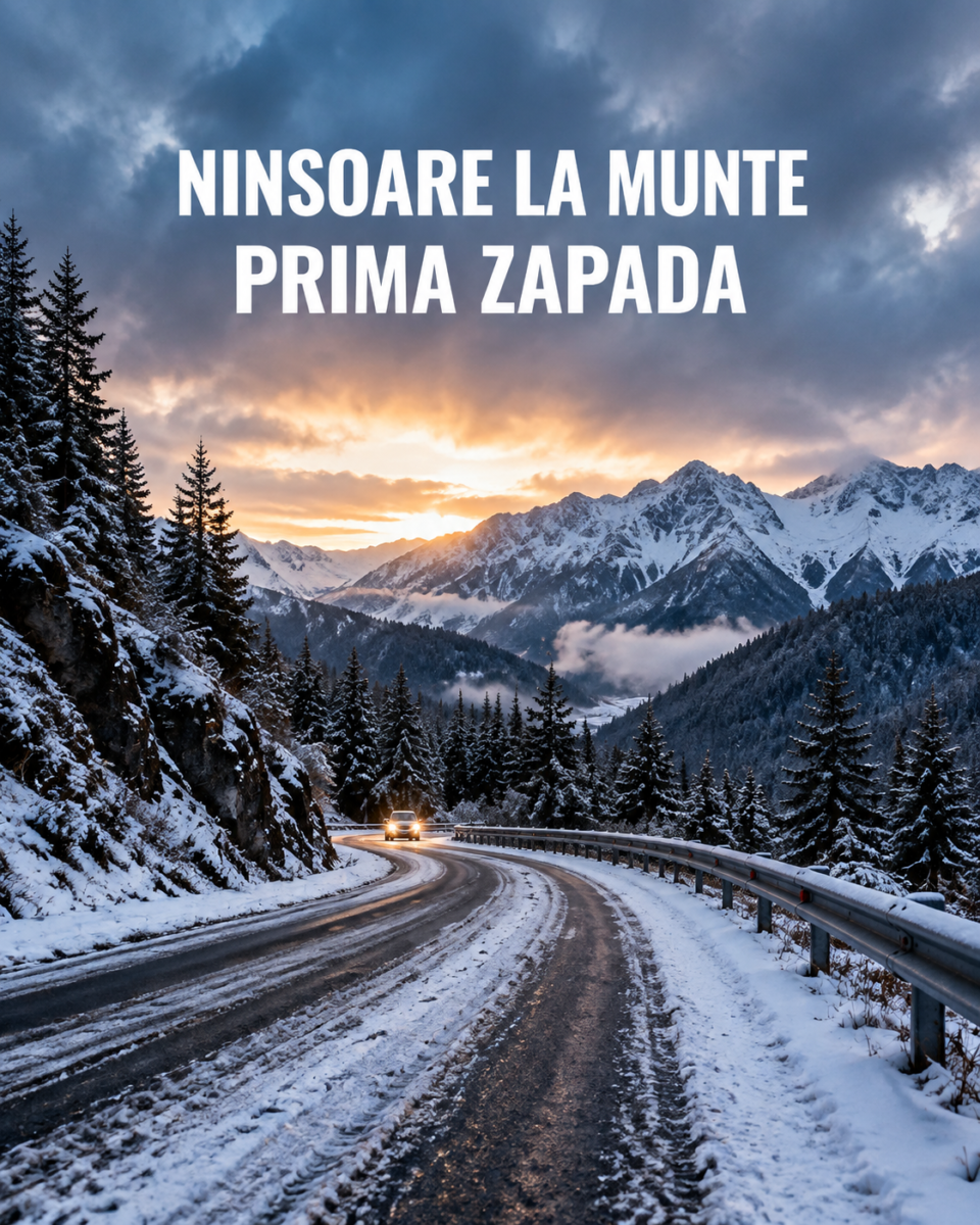 Prima ninsoare pe Transfagarasan, 22 septembrie 2026