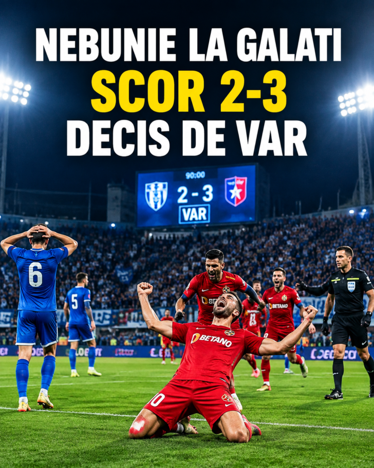 Nebunie la Galaţi! Oţelul – Corvinul 2-3, cu gol validat de VAR după cinci minute de analiză