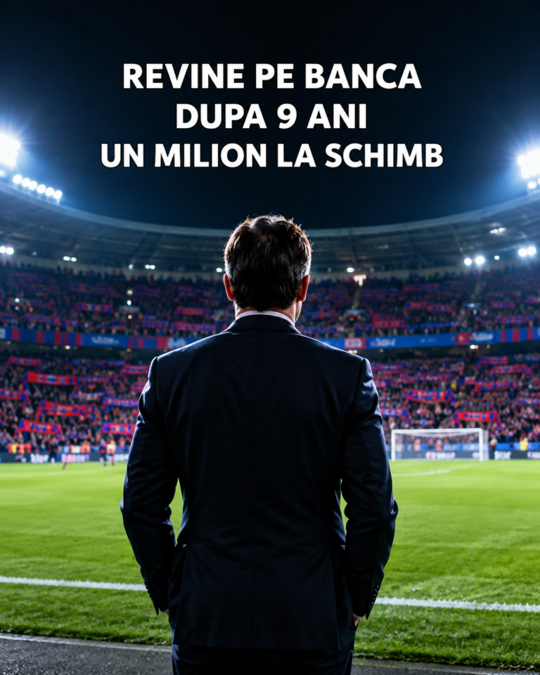Reghecampf revine pe banca FCSB! Salariu mai mic, dar primă de un milion de euro pentru Champions League