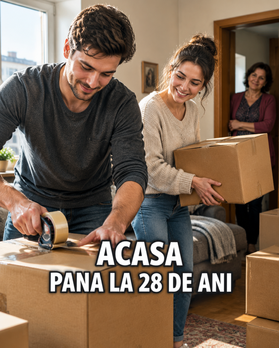 Tineri romani pleaca din casa parintilor dupa 28 de ani, date Eurostat 2025