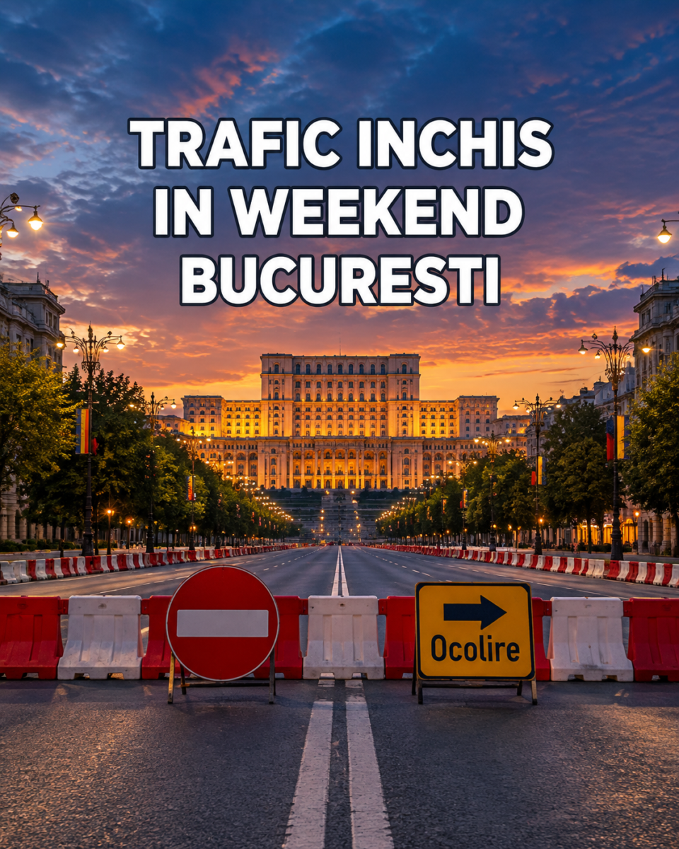 Trafic închis în weekend în București, cu ocazia Zilelor Bucureștiului 2026