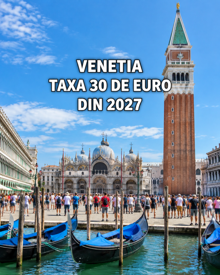 Veneția vrea taxă de intrare de 30 de euro de persoană! Cât plătesc turiștii din 2027
